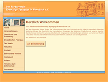 Tablet Screenshot of ehemalige-synagoge-hemsbach.de